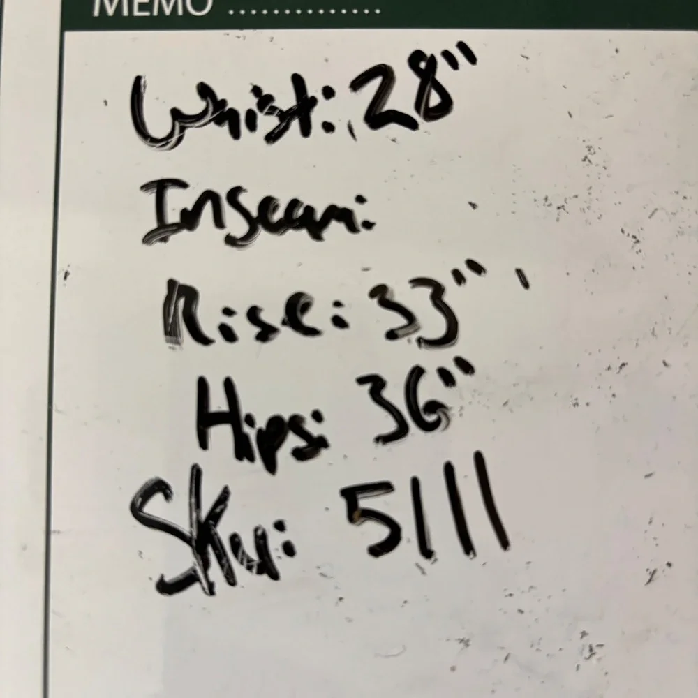 Lee Casuals measurements waist